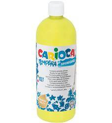 FARBA TEMPERA CARIOCA KO030/12 170-1864 1000ML ŻÓŁTA CYTRYNOWA