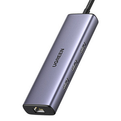 Hub USB-C UGREEN CM512 6-portowy