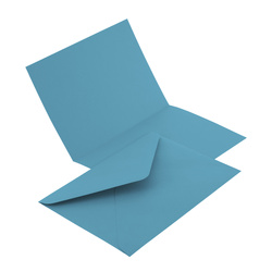 KOPERTA C6 NK EMERSON NIEBIESKI 114X162/105X148 KOPERTA:130G, KARTECZKA:210G 25 SZT.