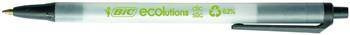 DŁUGOPIS AUTOMATYCZNY BIC ECOLUTIONS CLIC STIC 8806871 CZARNY 1.0MM PRZEZROCZYSTA OBUDOWA
