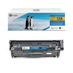 G&G KOMPATYBILNY TONER Z HP Q2612A, CANON CRG303, CRG104, CRG703, FX10, CRG, NT-PH2612U, HP 12A, BLACK, 2000S, CENA OBOWIĄZUJE DO