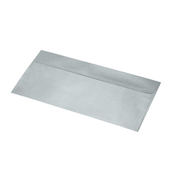 KOPERTA DIN LANG NK EMERSON SREBRNY 220X110 130G 25 SZT.