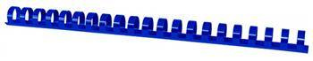 GRZBIET PLASTIKOWY 16MM (145 KARTEK) OFFICE PRODUCTS NIEBIESKI 100 SZT.