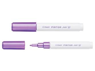MARKER PERMANENTNY PILOT PINTOR EF METALICZNY FIOLETOWY