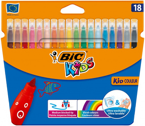 FLAMASTRY BIC KIDS KID COULEUR 9375081 MIX*18