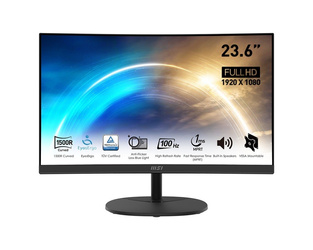 MSI MONITOR 23.6 CALA PRO MP2412C LED/FHD/CURVED/100HZ/CZARNY
