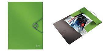 TECZKA Z GUMKĄ A4 LEITZ SOLID 45631050 ZIELONA PP