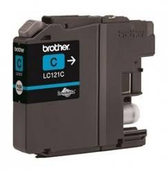 TUSZ ORYGINALNY BROTHER LC121C CYAN 300 STRON PO TERMINIE