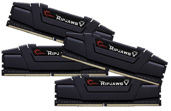 G.SKILL DDR4 64GB (4X16GB) RIPJAWSV 3200MHZ CL16 XMP2 BLACK