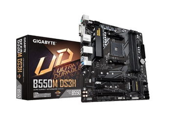 GIGABYTE PŁYTA GŁÓWNA B550M DS3H AM4 4DDR4 HDMI/DVI M.2 USB3.2 MATX