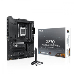 ASUS PŁYTA GŁÓWNA X870 MAX GAMING WIFI7 AM5 4DDR5 HDMI/USB-C