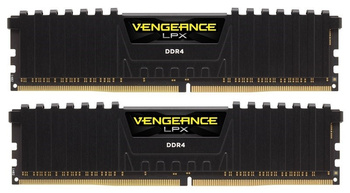 CORSAIR DDR4 VENGEANCE LPX 32GB/2400(2*16GB) CL14-16-16-31 BLACK 1,20V XMP 2.0