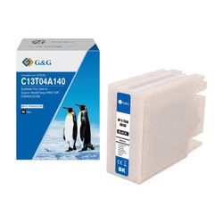 G&G KOMPATYBILNY INK / TUSZ Z C13T04A140, BLACK, 11500S, NP-E-T04AXXLBK-A, DLA EPSON WF-C8190, WF-C8690