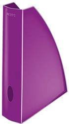 POJEMNIK NA CZASOPISMA&KATALOGI LEITZ WOW 60MM 52771062 FIOLETOWY METALICZNY