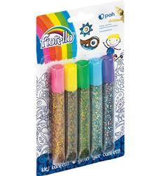 KLEJ BROKATOWY FIORELLO CONFETTI 170-2231 MIX KOLORÓW 5X13ML