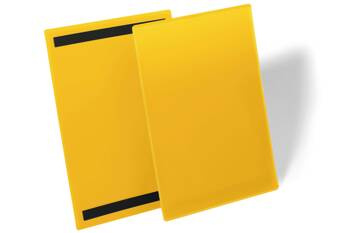 KIESZEŃ MAGAZYNOWA MAGNETYCZNA PIONOWA A4 DURABLE 174404 ŻÓŁTA 50 SZT