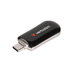 VERBATIM USB FLASH DISK, USB C A USB 3.2 GEN 1, 512GB, DUAL QUICKSTICK, SZARY, 30227, USB C, Z OCZKIEM NA BRELOK