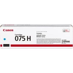 CANON ORYGINALNY TONER 075 H C, 6368C002, CYAN, 2500S, HIGH CAPACITY