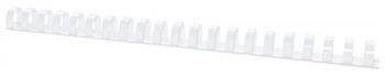 GRZBIET PLASTIKOWY 16MM (145 KARTEK) OFFICE PRODUCTS BIAŁY 100 SZT.