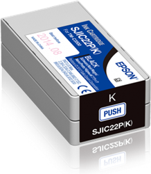 TUSZ ORYGINALNY EPSON SJIC22P C33S020601 CZARNY 32,6 ML