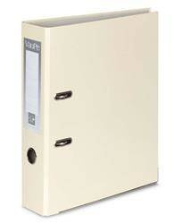 Segregator A4 tektura VAUPE PREMIUM FCK 75mm 061/13 waniliowy dźwigniowy