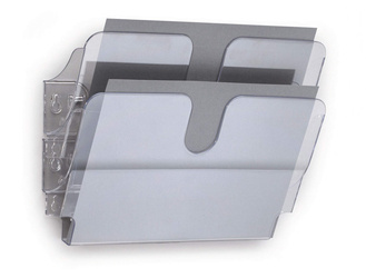 ZESTAW POJEMNIKÓW NA DOKUMENTY DURABLE FLEXIPLUS 1709014400 PRZEZROCZYSTY 2 SZTUKI