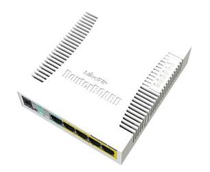 MIKROTIK PRZEŁĄCZNIK 5XGBE 1XSFP CSS106-1G-4P-1S