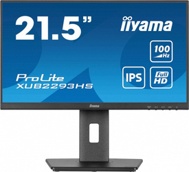 IIYAMA MONITOR 22 CALE XUB2293HS-B6 IPS,HDMI,DP,HAS(150MM)
