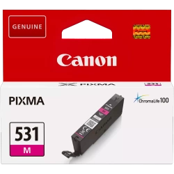 CANON ORYGINALNY INK / TUSZ CLI-531 M, 6120C001, MAGENTA, 191S