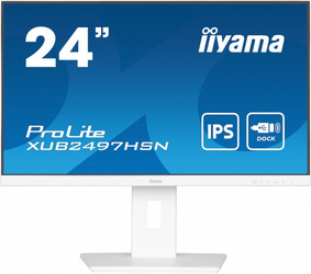 IIYAMA MONITOR 24 CALE XUB2497HSN-W1 IPS,USB-C DOCK,HDMI,DP