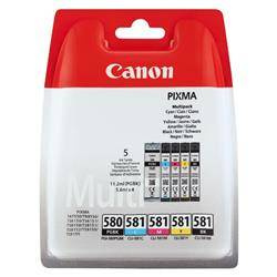 TUSZ ORYGINALNY CANON PGI580PGBK 2078C005 CMYK 2 ML