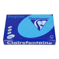 PAPIER KSERO KOLOR A4 TROPHEE BŁĘKIT KARAIBSKI 120G 250 ARK