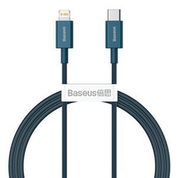 Kabel USB-C do Lightning Baseus Superior Series, 20W, PD, 1m (niebieski)