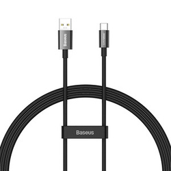 Kabel USB do USB-C Baseus Superior Series, 65W, 1m (czarny)