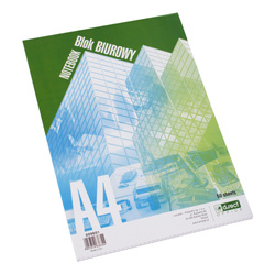 BLOK BIUROWY A4 D.RECT KRATKA 50KART