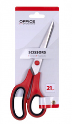 NOŻYCZKI 210MM OFFICE PRODUCTS CZERWONO-CZARNE