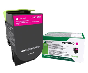TONER ORYGINALNY LEXMARK 71B2HM0 MAGENTA 3500 STRON