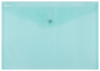 TECZKA KOPERTOWA NA ZATRZASK A4 DONAU ZIELONA PP 180MIKR