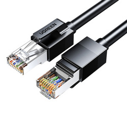 KABEL ETHERNET UGREEN NW316, CAT6 F/UTP, 10M (CZARNY)