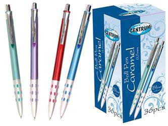 DŁUGOPIS CENTRUM CARAMEL 81927 NIEBIESKI 0.7