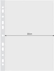 KOSZULKI KRYSTALICZNE A4 DONAU POSZERZANE PP 120MIC 25SZT