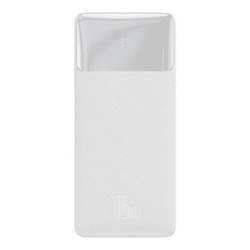 Powerbank Baseus Bipow 20000mAh, 2xUSB, USB-C, 15W (biały)