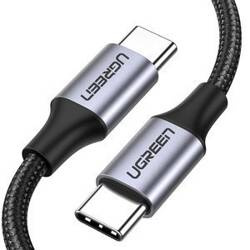 KABEL USB-C DO USB-C UGREEN  US261 QC 3.0 PD 3A 60W 1M (CZARNY)