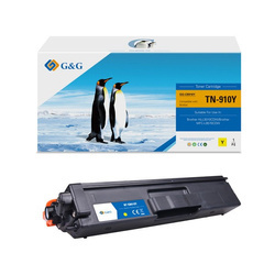 G&G KOMPATYBILNY TONER Z TN-910Y, YELLOW, 9000S, NT-CB910Y, DLA BROTHER HL-L8350CDW, MFC-L8900CDW, N