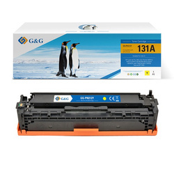 G&G KOMPATYBILNY TONER Z CF212A, CRG731, YELLOW, 1800S, NT-PH212Y, HP 131A, DLA HP LASERJET PRO 200 M276N, M276NW,, N