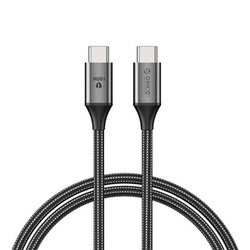 KABEL DO ŁADOWANIA ORICO 100W USB-C DO USB-C (CZARNY)