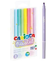 FLAMASTRY PASTELOWE CARIOCA 43032 160-2228 MIX*8SZT
