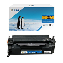 G&G KOMPATYBILNY TONER Z CF226A, 052, BLACK, 3100S, NT-PH226C, HP 26A, DLA HP LASERJET PRO M402, PRO MFP M426, N