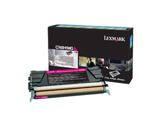 TONER ORYGINALNY LEXMARK C748H1MG MAGENTA 10000 STRON