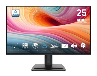 MSI MONITOR PRO MP251 E2 24.5 CALA LED/FHD/FLAT/120HZ/BLACK